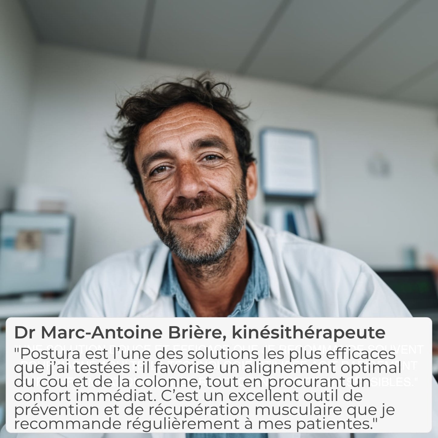 POSTURA - Oreiller Orthopédique Premium pour Sommeil Réparateur